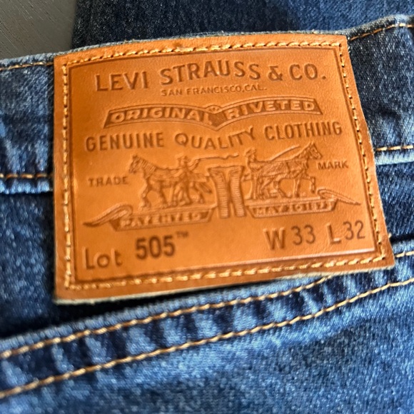 Levi’s 505 regular jack of all trades jeans (New) - Picture 7 of 9